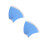 2Paquets Ruban Invisible Pour Extensions Cheveux Adhésif Bleu Durable 11