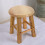 Siège Bois Khaki Pour Rond Usage Maison Résistant 3