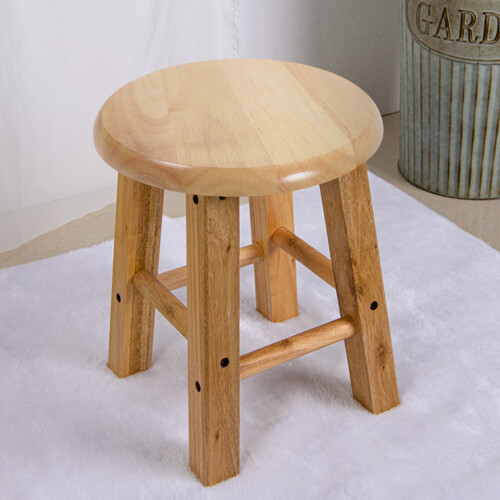 Siège Bois Khaki Pour Rond Usage Maison Résistant 2