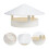 Multifunktionale Regensichere Dachventilationsabdeckung Aus PVC 5