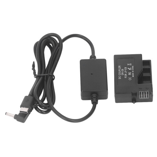 Dummy Battery Kit Type-C ABS 3.0x1.1mm for T2i/T3i 1