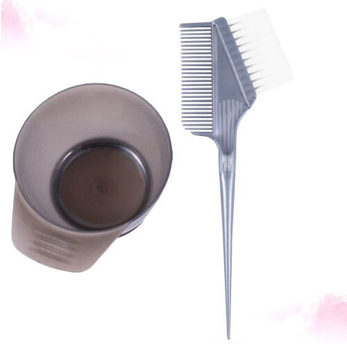 2Pcs Plastic Tinting Bowl With Handle For Hair Coloring 2