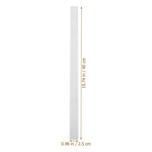 2Pcs Cookie Balance Rulers Dough Thickness Measuring Kit 1