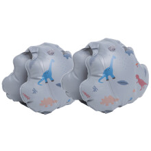 Kinder-Schwimmarmbänder Cartoon PVC Pool-Flöße für Kleinkinder Blau