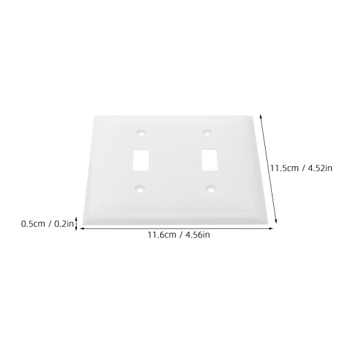 1 Set Us Standard Light Switch Cover Plate Toggle Wall Plate 2