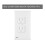 3Pcs Childproof Wall Outlet Socket Safety Covers Easy Install for Home 2
