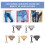150Pcs DIY Skirt Hook Set Copper Sewing Hooks in Assorted Colors 8