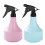 2Pcs Plastic Spray Bottles Fine Mist Sprayer Assorted Color Reusable 3