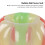 Inflatable Bumping Ball 90x75cm Red Yellow Green 5
