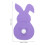 4 Pcs Silverware Toddler Toys Easter Bunny Tableware 2