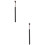 2 Pieces Concealer Brush Traceless Face For Eyes Angled Under Brushes 9