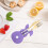 4 Pcs Silverware Toddler Toys Easter Bunny Tableware 5