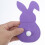 4 Pcs Silverware Toddler Toys Easter Bunny Tableware 6