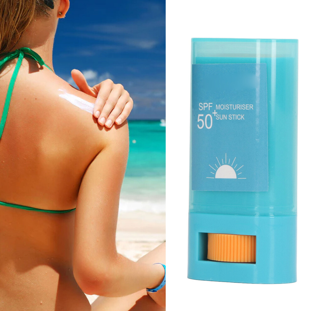 Moisturizing Sunscreen Stick SPF 50+ Broad Spectrum UV Water-Resist 0.7oz