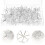 200Pièces Punaises Blanches Pratiques Pour Bureau Et Décoration 8