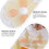 2Pcs White PP Egg Poacher Cookware Microwave Egg Cooker for Home Use 9
