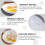 2Pcs White PP Egg Poacher Cookware Microwave Egg Cooker for Home Use 10