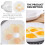 2Pcs White PP Egg Poacher Cookware Microwave Egg Cooker for Home Use 11