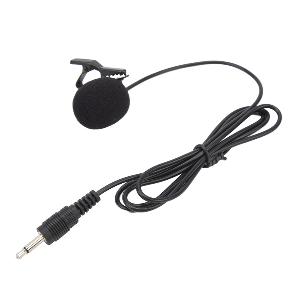 Lavalier Microphone For Laptop 3.5Mm Clip-On Noise-Canceling Small Mic 4931388894249