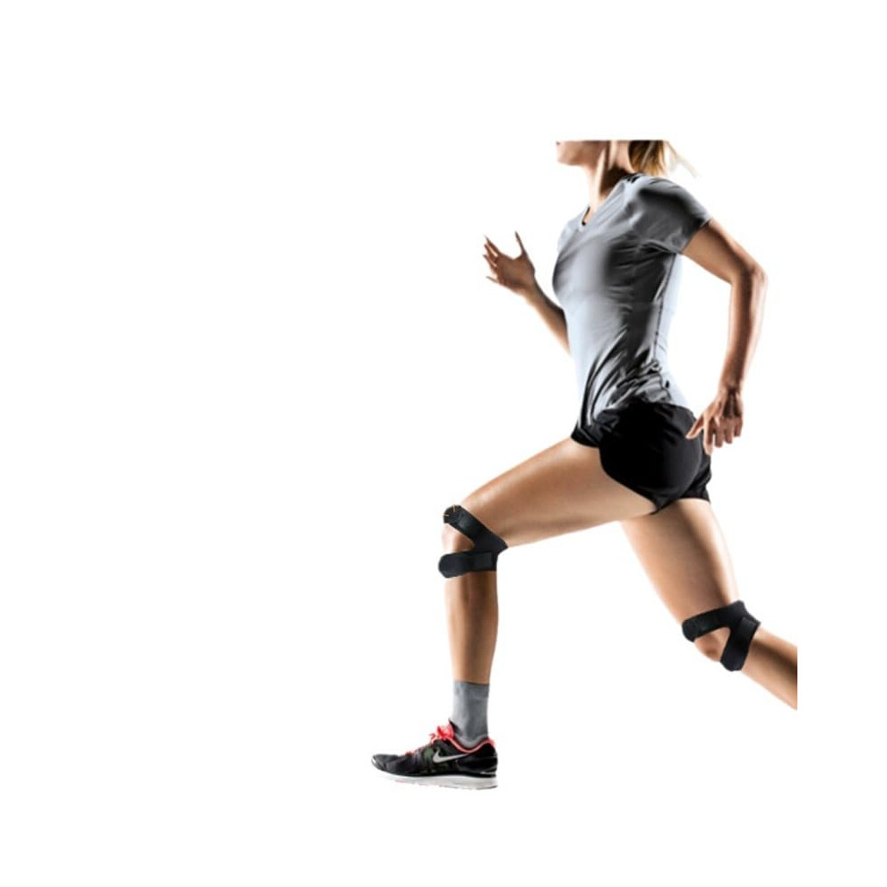Knee Brace with Adjustable Patella Strap for Running, Arthritis Pain Relief and Injury Recovery