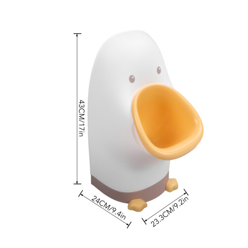 Adjustable ABS Toddler Potty Urinal, Wall-Mounted 1