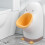 Adjustable ABS Toddler Potty Urinal, Wall-Mounted 9