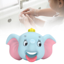 Cute Blue Elephant Cartoon Faucet Extender for Toddlers, Lightweight Plastic