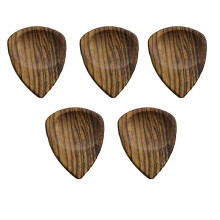 Palhetas de Guitarra Ranhuradas, Palhetas de Guitarra de Madeira, Palhetas de Guitarra de Madeira para Guitarra Elétrica, Acústica ou Baixo,D