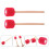 2St Stage Drumsticks Van Eikenhout Met Comfortabel Eva Handvat 6