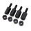 UTV Seat Riser Black Lift Up X3 Mount Kit 4Spacers 1