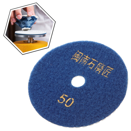ceramic polish pad felt grinding and sanding pad for pottery 2