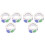2 Pack Heart Shaped Stickers Valentine'S Day Name Labels Envelope 2