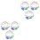 2 Pack Heart Shaped Stickers Valentine'S Day Name Labels Envelope 3
