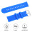 1Pc Blue Silicone Watchband Replacement Durable Classic Kids Strap 6