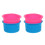 4 Pcs Wax Melting Container Heater Inner Pot Silicone Non-Stick 7