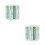 2 Pcs Quality Control Labels Annual Calibration Stickers Maintenance 10