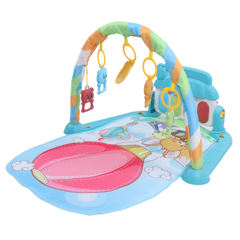 Baby Sensory Play Mat with Piano & Ballon Pattern, 72x40x47cm