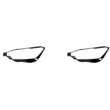 2X Auto Vorne  Transparent Lampen Schirm Scheinwerfer Abdeckung Lampen Schirm Scheinwerfer Hülle Abdeckung Linse für  XC60 2018 2019 2020