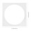 3Pcs White Paper Photo Frame Mats Pre-Cut for Artwork Display 2