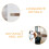 reserved sign slider for door knobs bathroom office spa house number 6