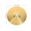 2Pz Piatti Drums Crash in Ottone Per Set Jazz Portatili E Resistenti 2