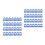 100 Pcs Plastic Key Tags ID Labels with Split Rings 3