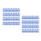 100 Pcs Plastic Key Tags ID Labels with Split Rings 4