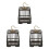 3Pcs Small Wooden Grasshopper Cage Practical Cricket Storage Basket 6