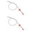 Set Of 2 Drain Dredging Tool Cleaning Kitchen Sink Drainer 3