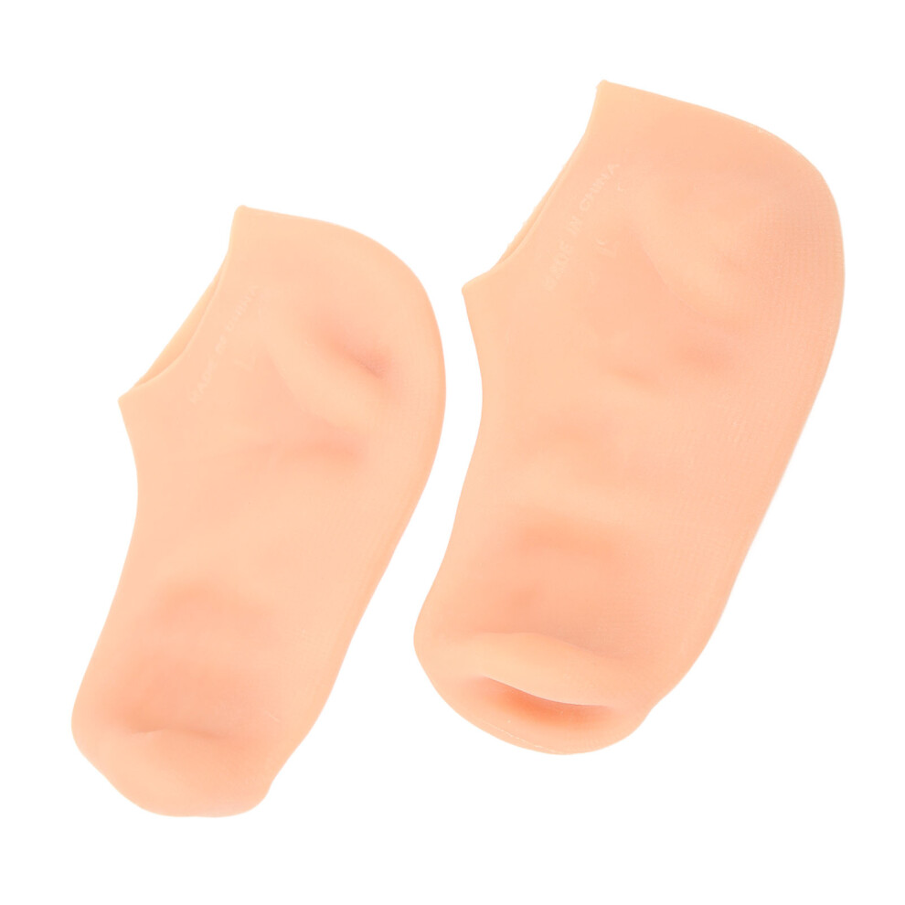 High Elasticity Silicone Socks for Dry Cracked Feet Waterproof Aloe Moisturizing