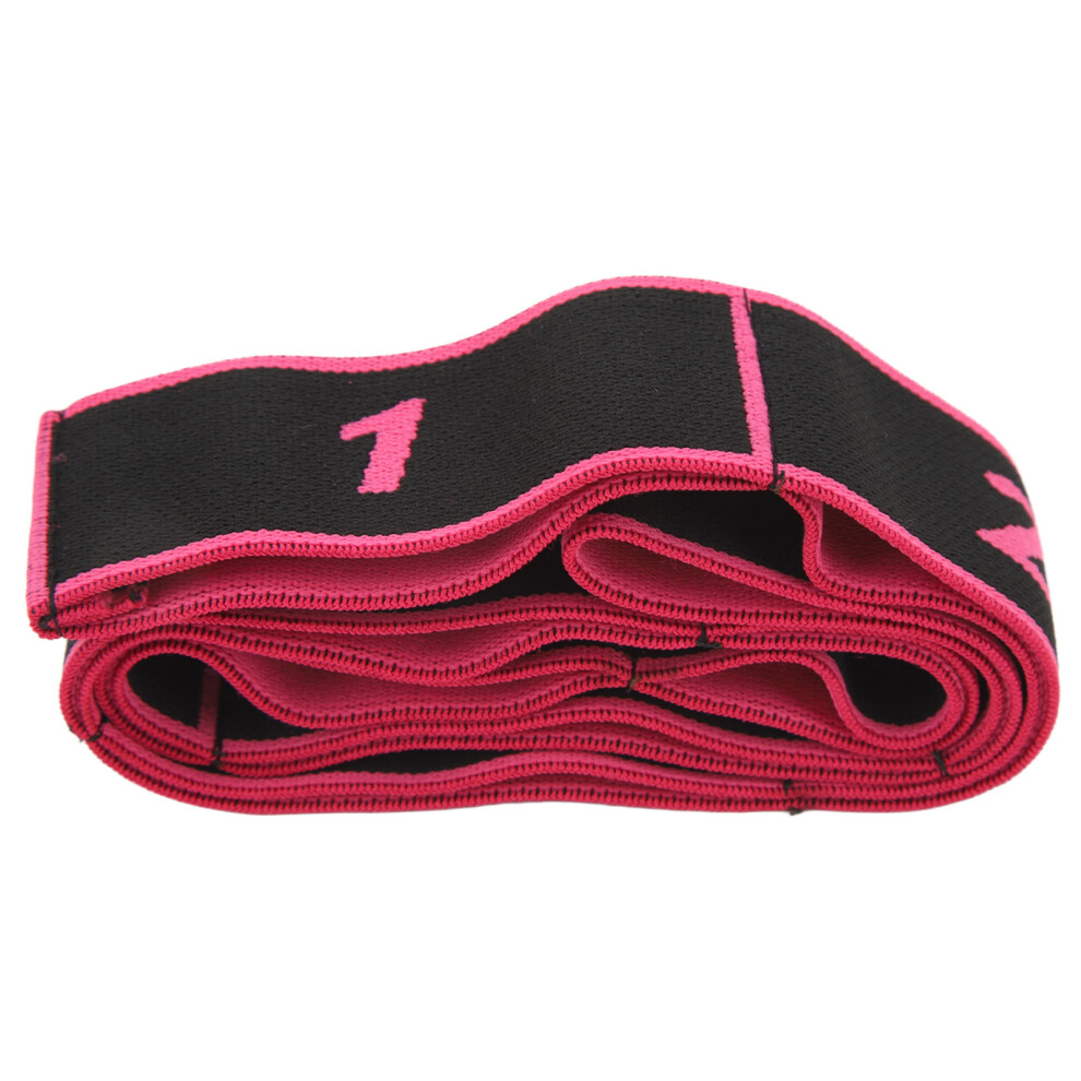 High Elasticity Yoga Resistance Band, Printed Fitness Stretch Strap