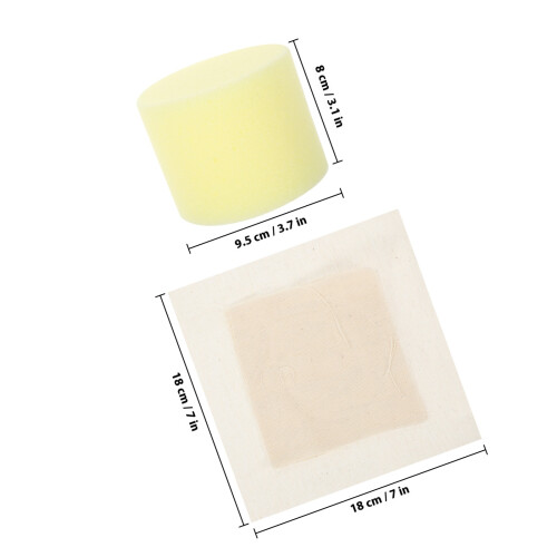 One Set Convenient Oil Brush Replacement Fabric For Household Use 1