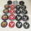 Ζάντα αυτοκινήτου Abarth,,Μαύρο καπάκι 56mm 2 2