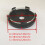 Ζάντα αυτοκινήτου Abarth,,Μαύρο καπάκι 56mm 2 5